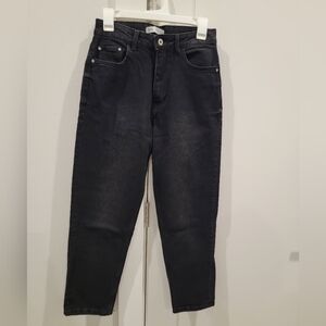 Zara Women's Dark Charcoal  Jeans